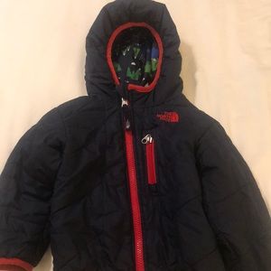 North face Toddlers reversible jacket